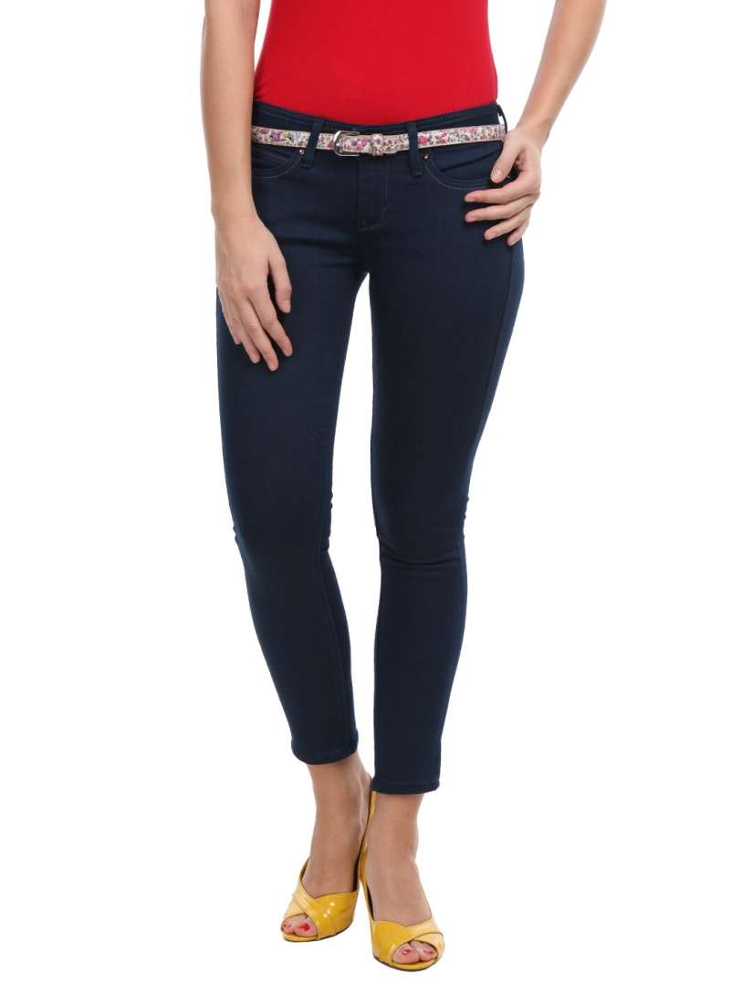 Buy Levis Women Slight Curve Skinny Indigo Skipper Blue Jeans Jeans for Women 125219 Myntra