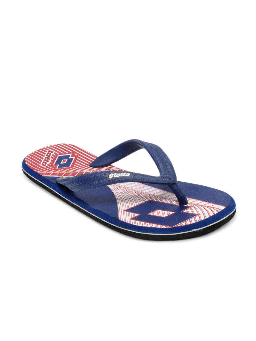 Buy Lotto Men Blue Red Flip Flops Flip Flops for Men 95084 Myntra