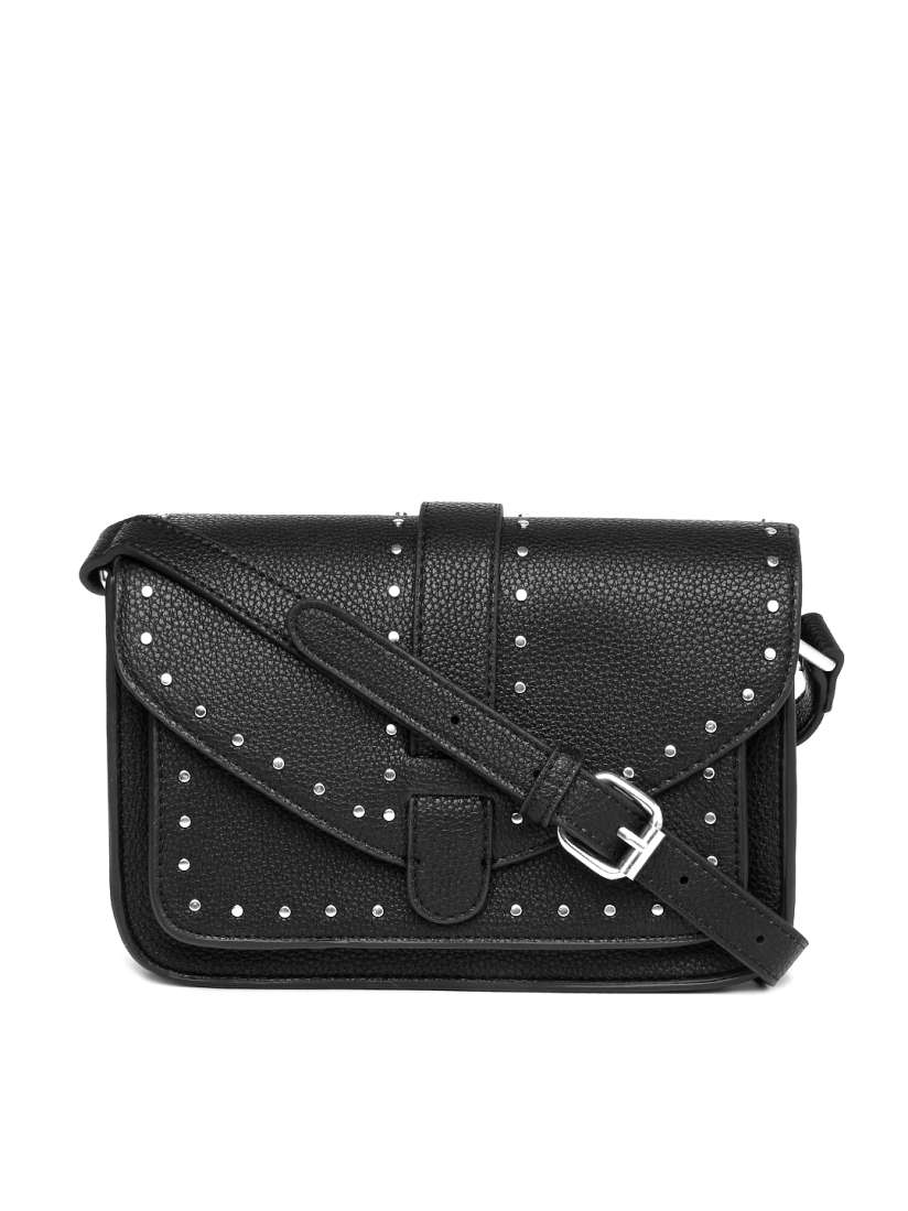 Buy MANGO Touch Black Sling Bag Handbags for Women 541921 Myntra