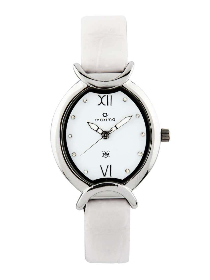 Buy Maxima Attivo Women White Watch Watches for Women 103422 Myntra