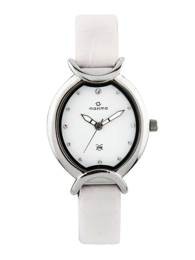 Buy Maxima Attivo Women White Watch Watches for Women 85714 Myntra