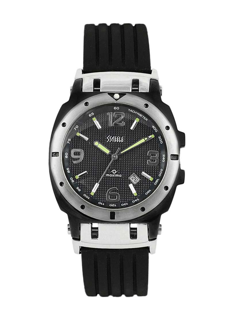 Buy Maxima Ssteele Men Black Dial Watch Watches for Men 85645 Myntra