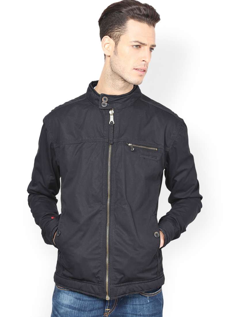 Buy Monteil Munero Men Black Jacket Jackets for Men 491559 Myntra