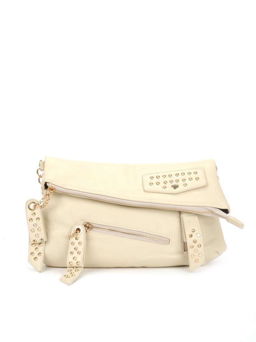 Buy Myntra Women Beige Metal Chain Sling Bag Handbags for Women 74117 Myntra