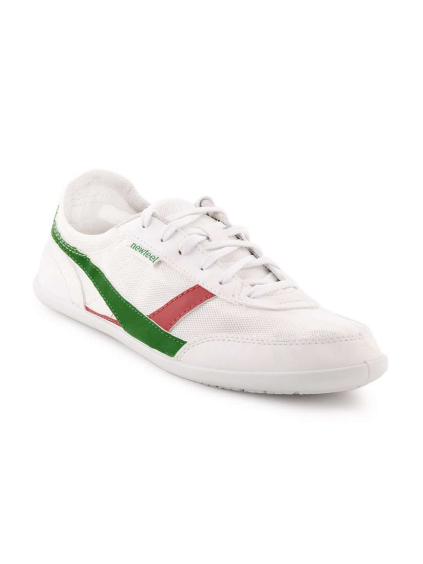 Newfeel white shoes hot sale