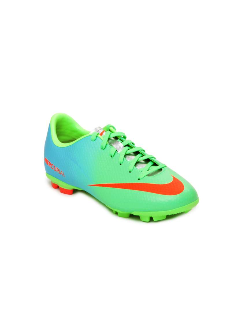 Buy Nike Green Mercurial Victory Iv Fg Football Sports Shoes Sports Shoes for Boys 235428 Myntra