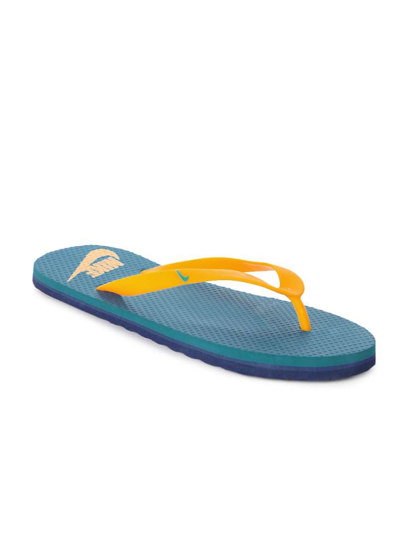 Yellow nike flip flops cheap