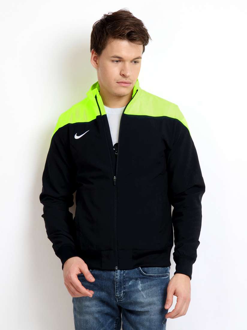 Nike green and black jacket best sale