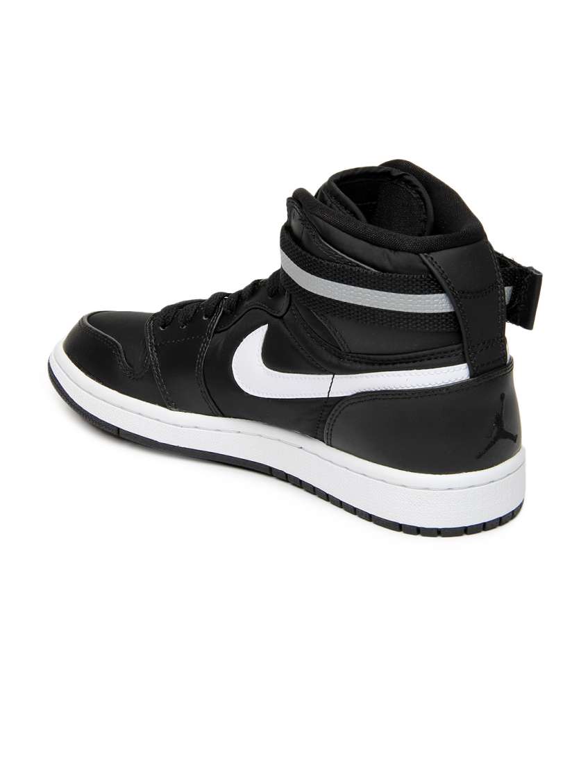 Buy Nike Men Black Air Jordan 1 High Strap Basketball Shoes Sports Shoes for Men 613076 Myntra