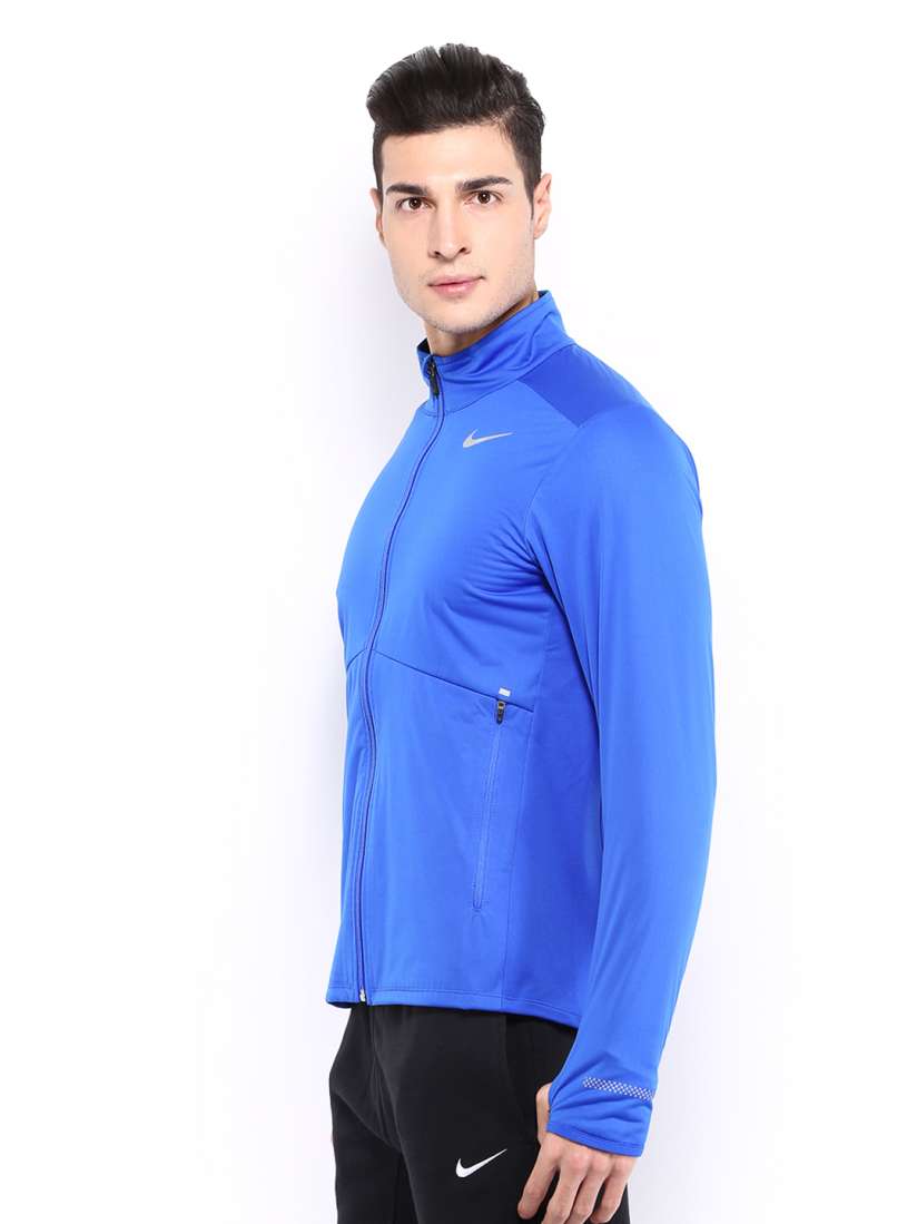 Buy Nike Men Blue ELEMENT SHIELD FZ HO1 Jacket Jackets for Men 491166 Myntra