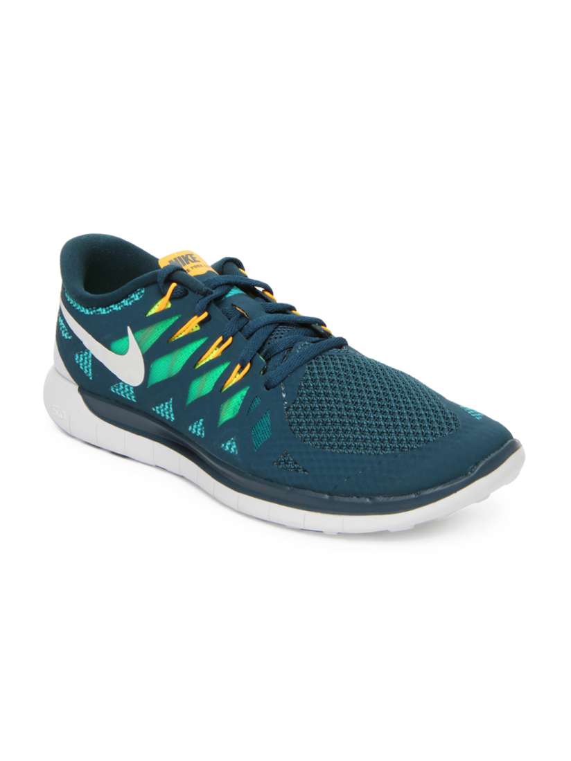 Buy Nike Men Teal Green Free 5.0 Sports Shoes Sports Shoes for Men 266331 Myntra