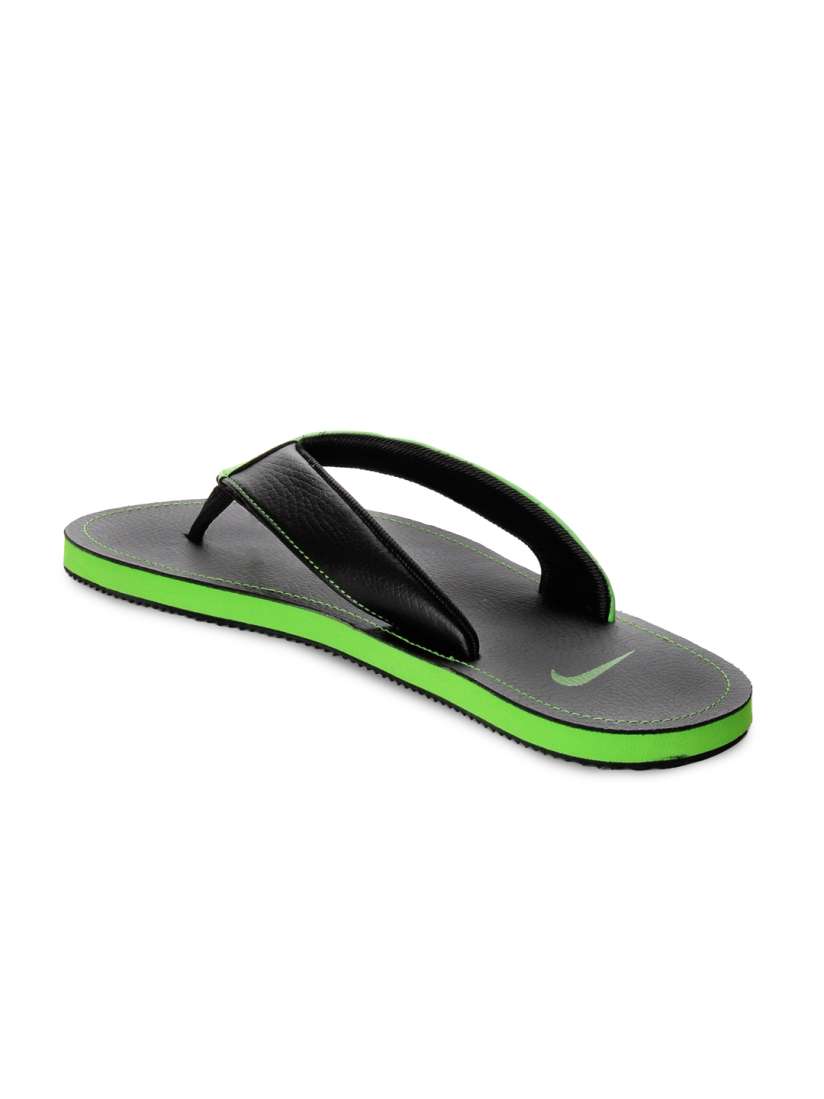Nike thong 5 black and green shop