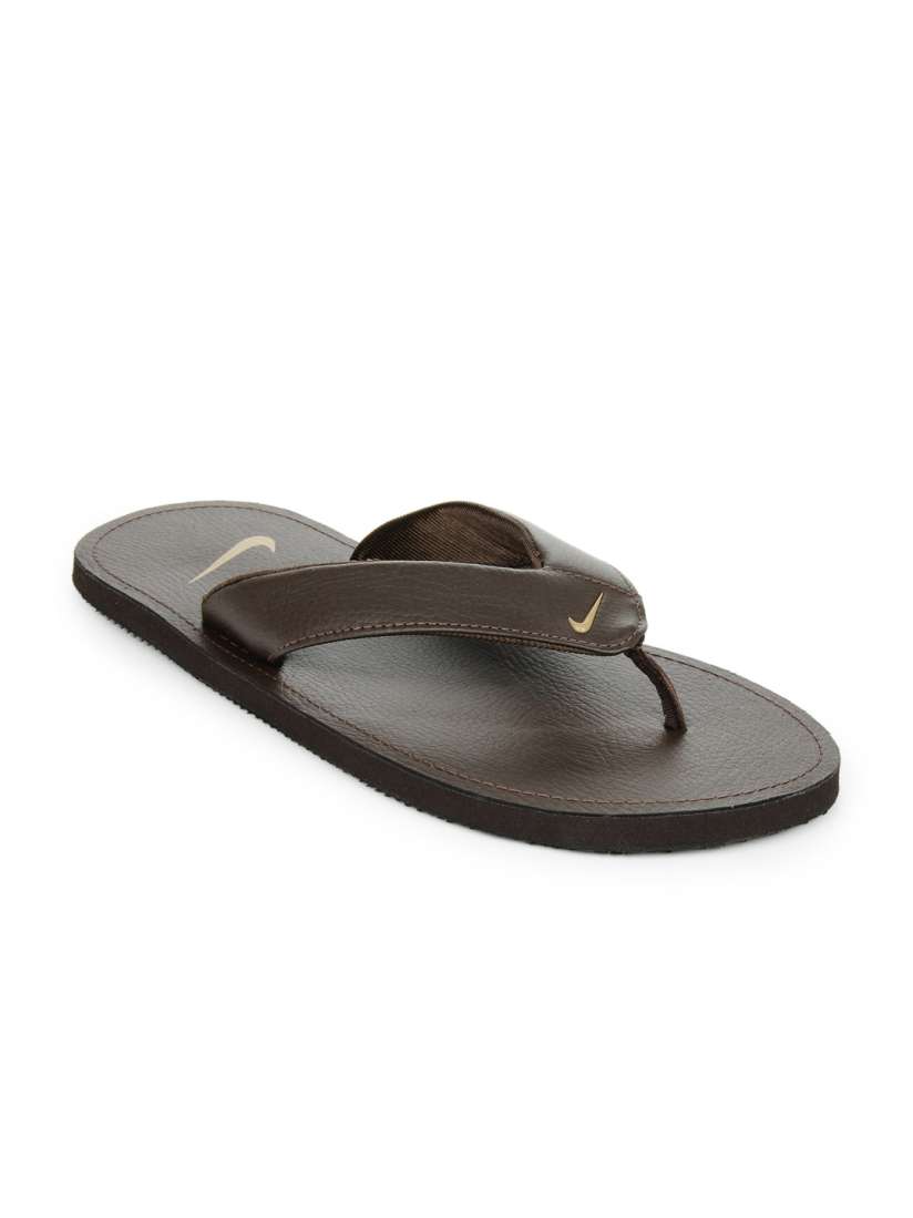Buy Nike Men Brown Chroma Flip Flops Flip Flops for Men 111632 Myntra