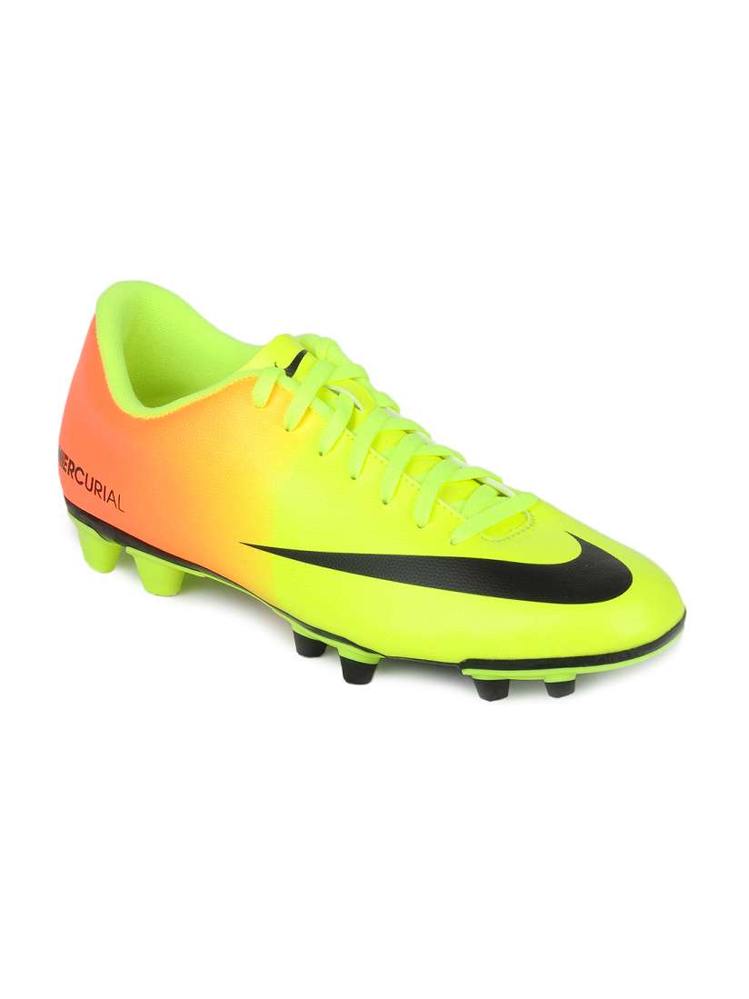 Nike football boots green and orange shop