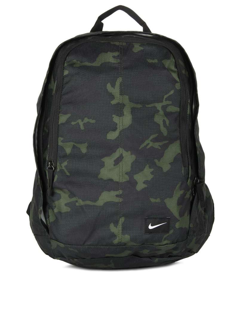Buy Nike Men Green Black Camouflage Hayward Backpack Backpacks for Men 155041 Myntra