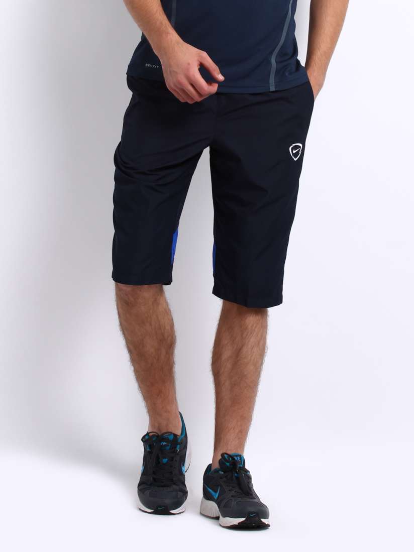 Buy Nike Men Navy Academy 3 4 length Shorts Shorts for Men 157294 Myntra