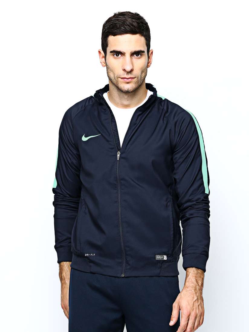 Buy Nike Men Navy Football Jacket Jackets for Men 491156 Myntra