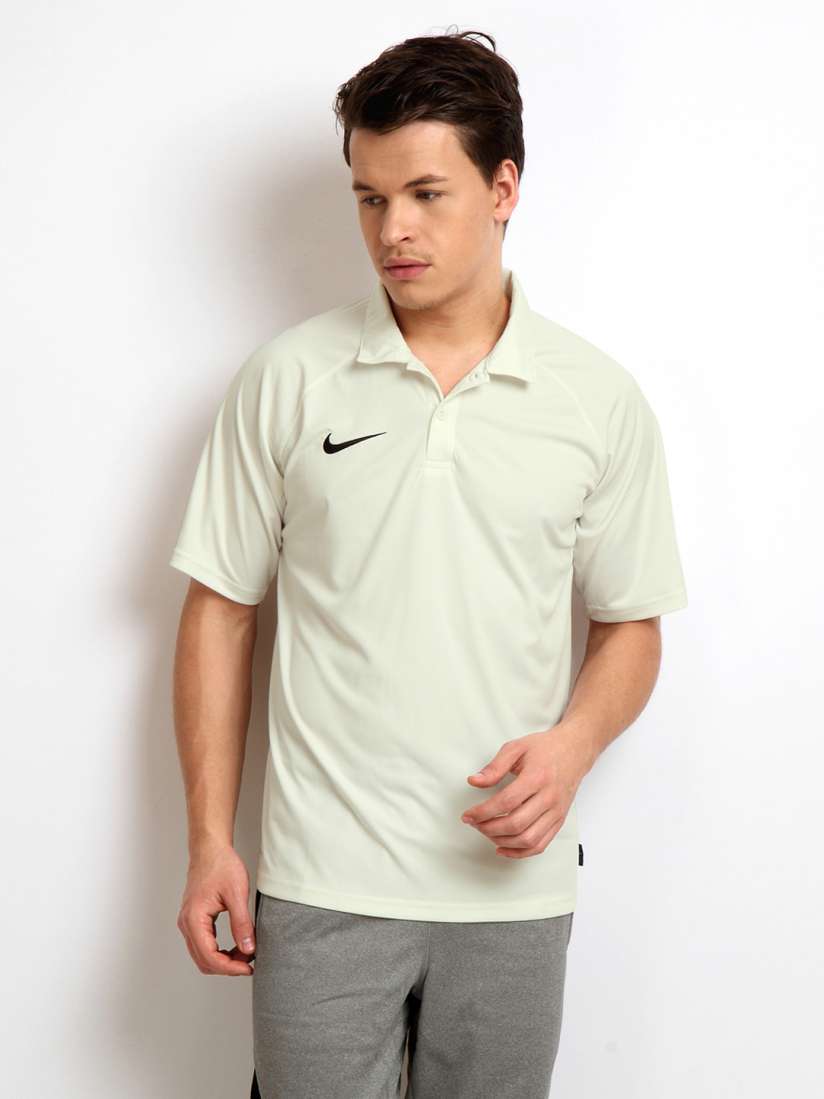 Buy Nike Off White Test Polo Cricket Tshirts Tshirts for Men 184251 Myntra