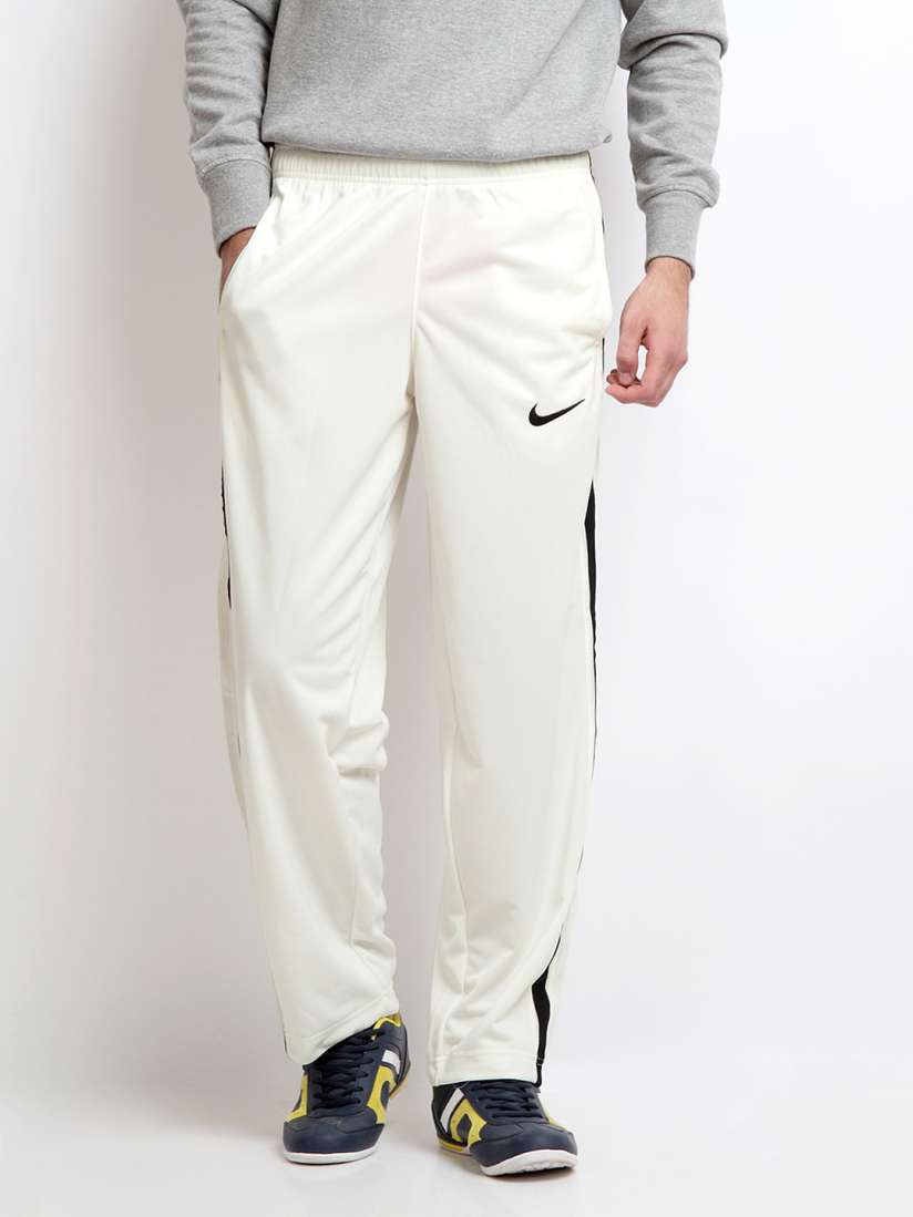 Buy Nike Men White Track Pants Track Pants for Men 184366 Myntra
