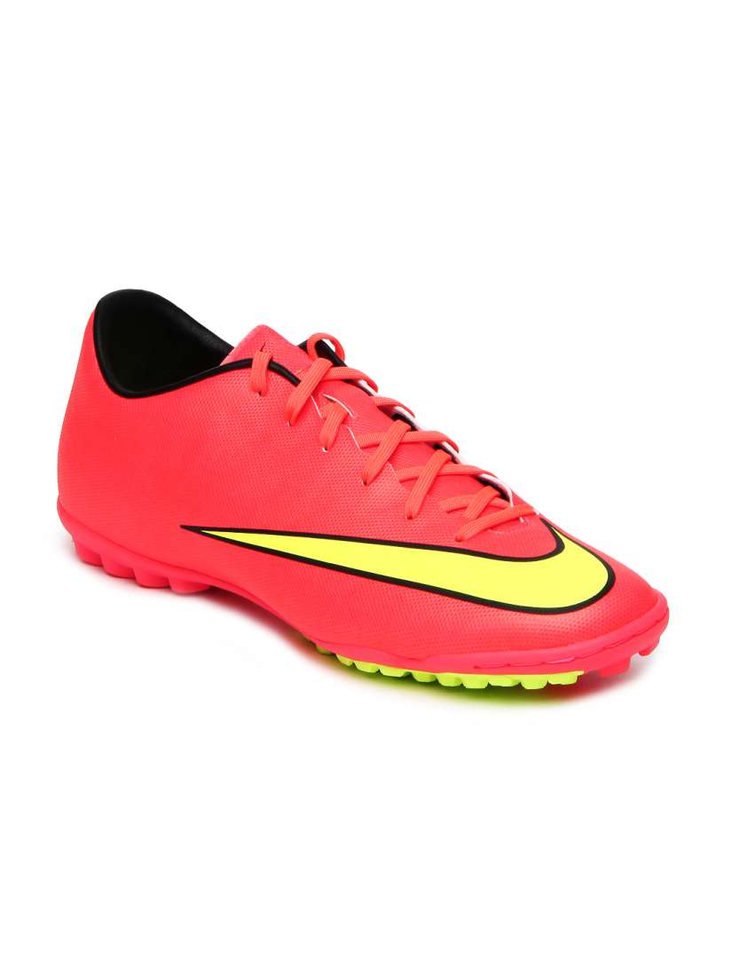 Buy Nike Pink Mercurial Victory V Tf Football Shoes Sports Shoes for Men 321740 Myntra