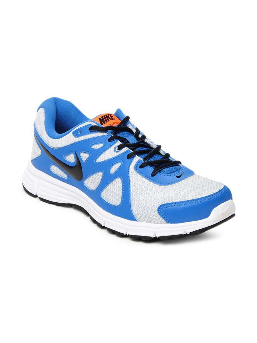 Buy Nike Men Grey Blue Revolution 2 Msl Running Shoes Sports Shoes for Men 469657 Myntra