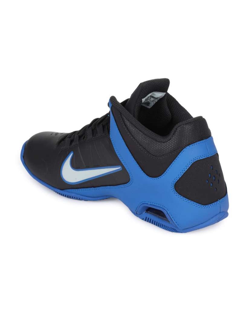 Buy Nike Men Black Blue Air Visi Pro IV Sports Shoes Sports Shoes for Men 155282 Myntra