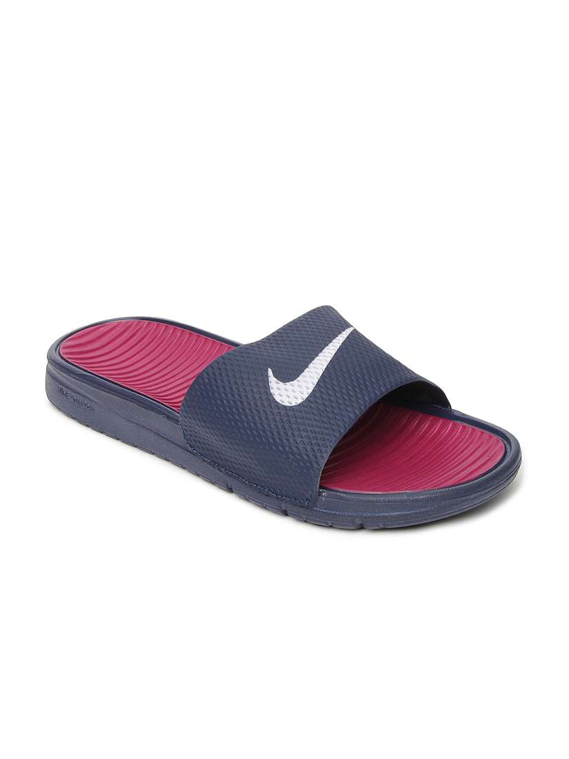 Buy Nike Navy Blue Benassi Solarsoft Soccer NSW Flip Flops Flip Flops for Men 266277 Myntra