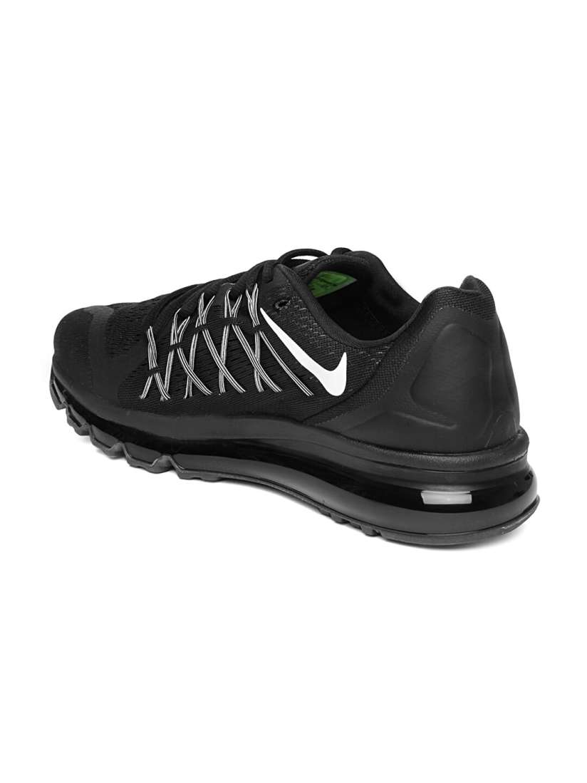 Buy Nike Men Black Air Max 2015 Running Shoes Sports Shoes for Men 549052 Myntra