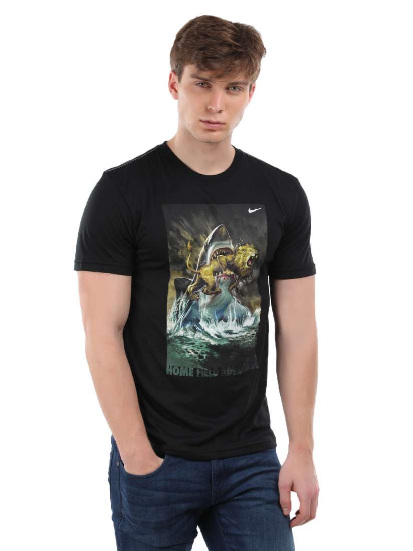 Buy Nike Men Black Home Field Advantage T shirt Tshirts for Men 111639 Myntra
