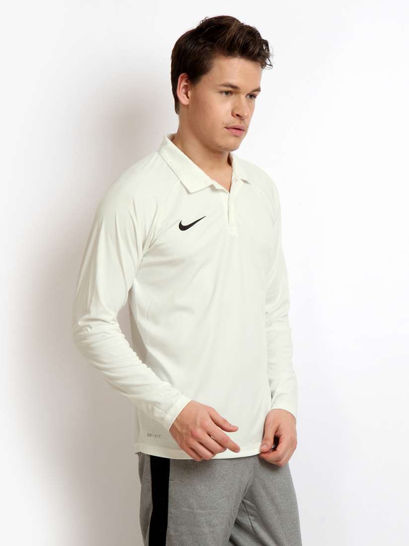 Nike white dress for cricket on sale