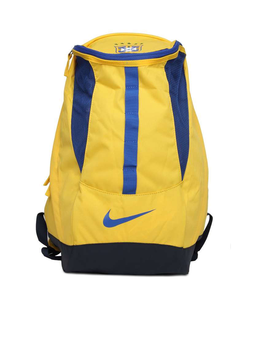 Buy Nike Yellow Allegiance Brasil Shield Compact Football Backpacks Backpacks for Men 222136 Myntra