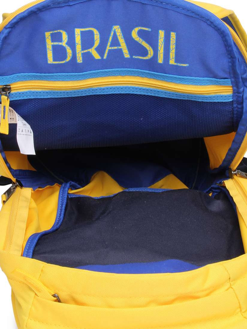 Buy Nike Yellow Allegiance Brasil Shield Compact Football Backpacks Backpacks for Men 222136 Myntra