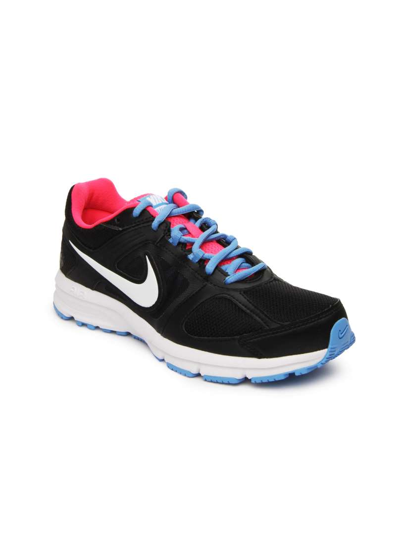 Women's air relentless 3 running shoes black/white top