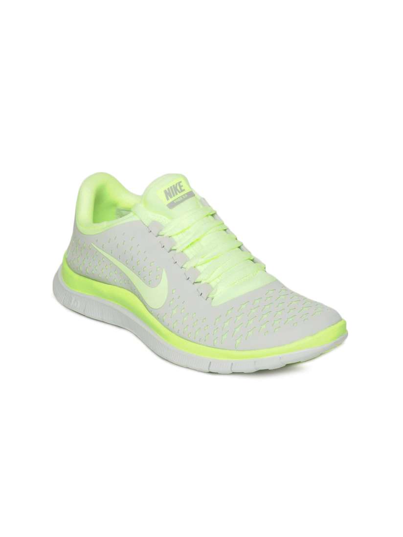 Buy Nike Women Free 3.0 V4 Grey Sports Shoes Sports Shoes for Women 85846 Myntra