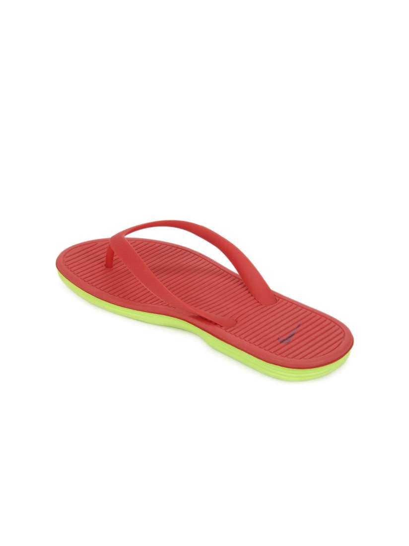 Buy Nike Women Red Solar Soft Flip Flops Flip Flops for Women 61078 Myntra