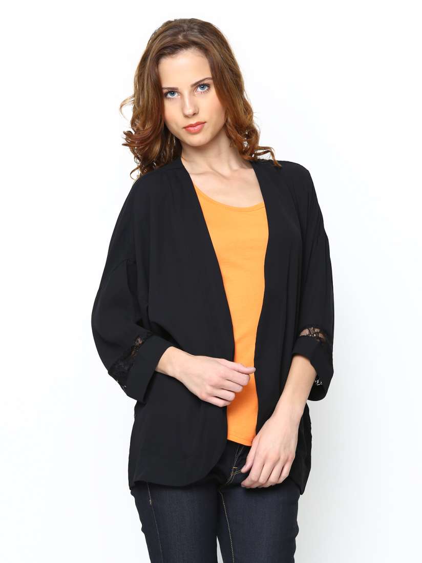 Buy ONLY Black Shrug Shrug for Women 542357 Myntra