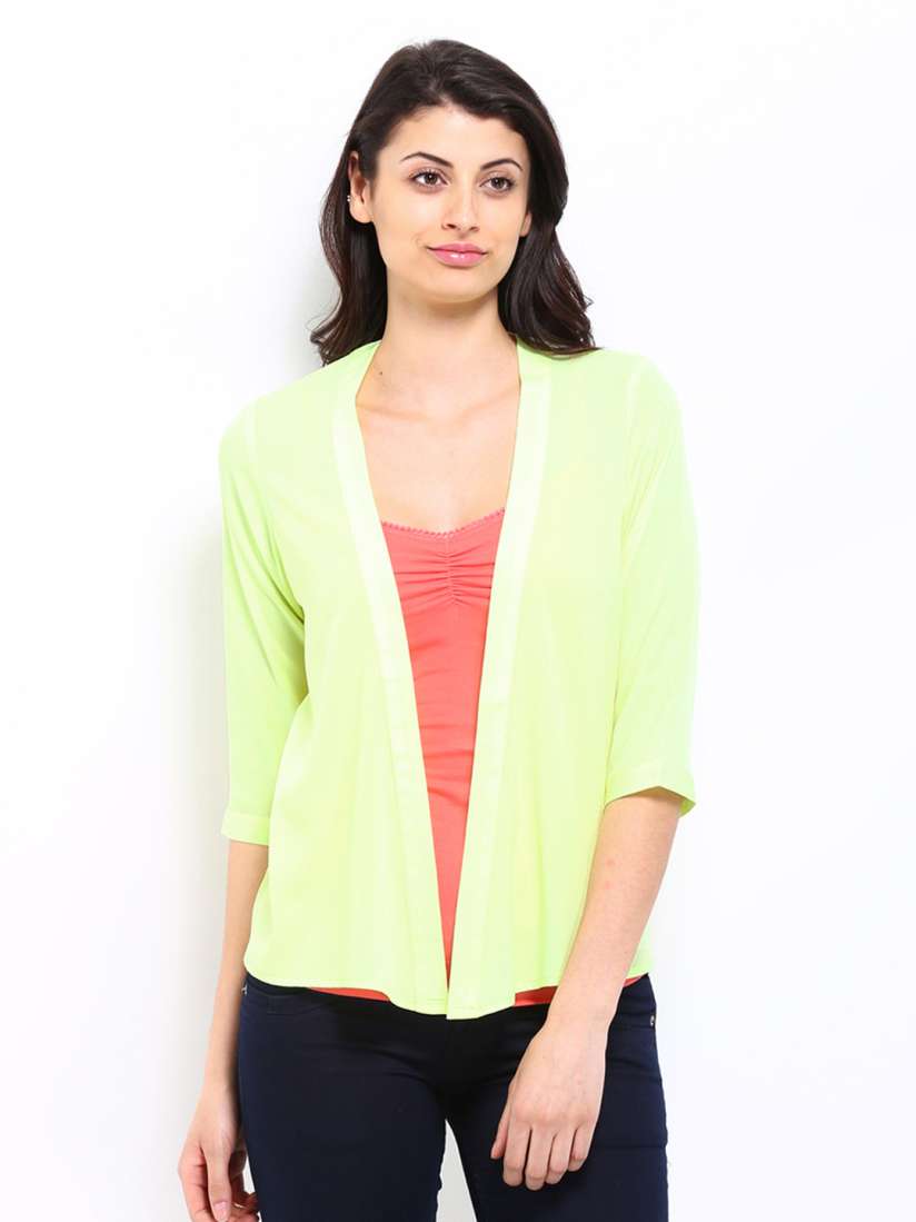 Neon green shrug discount