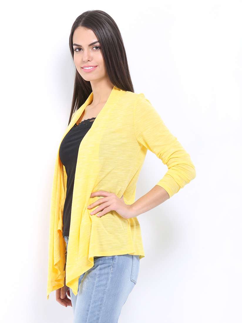 Womens yellow shrug outlet