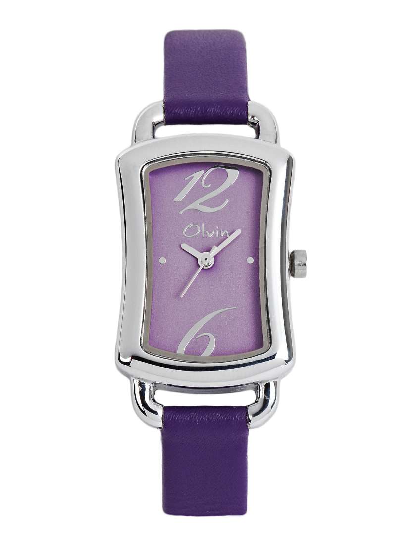 Buy Olvin Women Purple Dial Watch Watches for Women 241288 Myntra