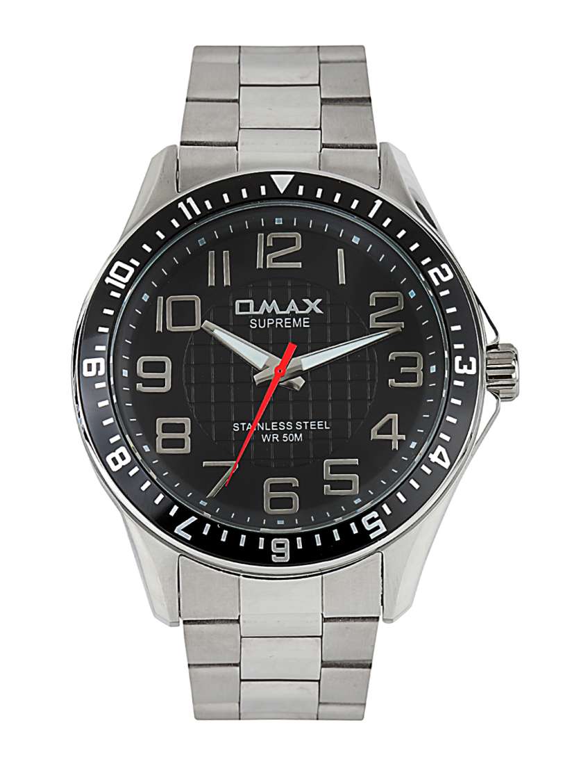 Buy Omax Men Black Dial Watch SS121 Watches for Men 315030 Myntra
