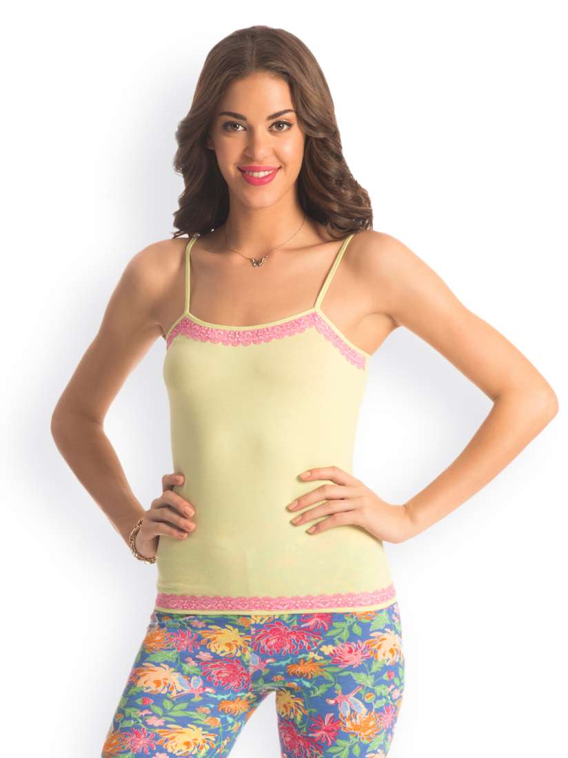 Lemon yellow camisole discount