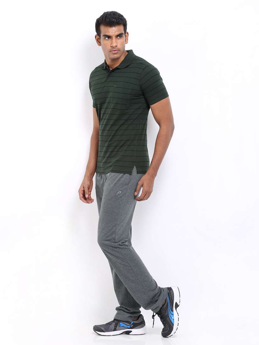 Polo shirt with track pants outlet