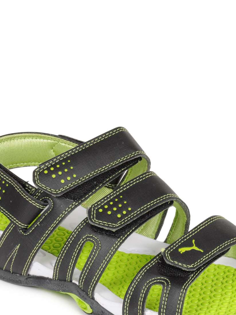 Buy Puma Men Black Green Aripon Ind Sports Sandals Sandals for Men 33865 Myntra
