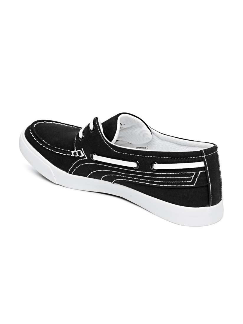 Buy Puma Men Black Yacht Cvs Boat Shoes Casual Shoes for Men 244916 Myntra