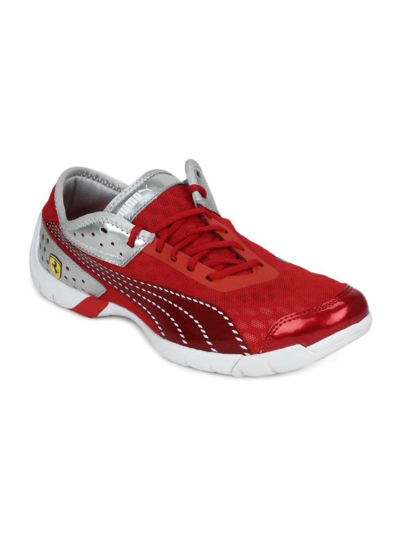 Puma sf future cat red sneakers top