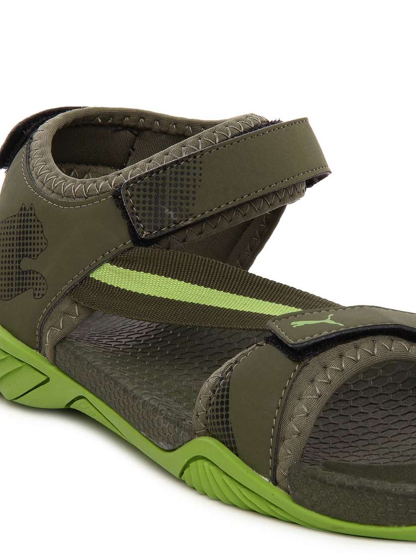 Buy Puma Men Olive Green K9000 XC Ind Sports Sandals Sandals for Men 539735 Myntra