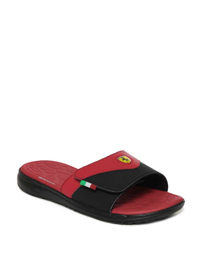 Buy Puma Men Red and Black Ferrari Slip In Flip Flops Flip Flops for Men 244984 Myntra