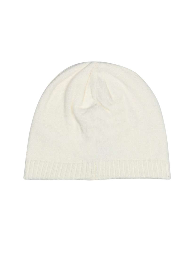 Mens white bobble hat online