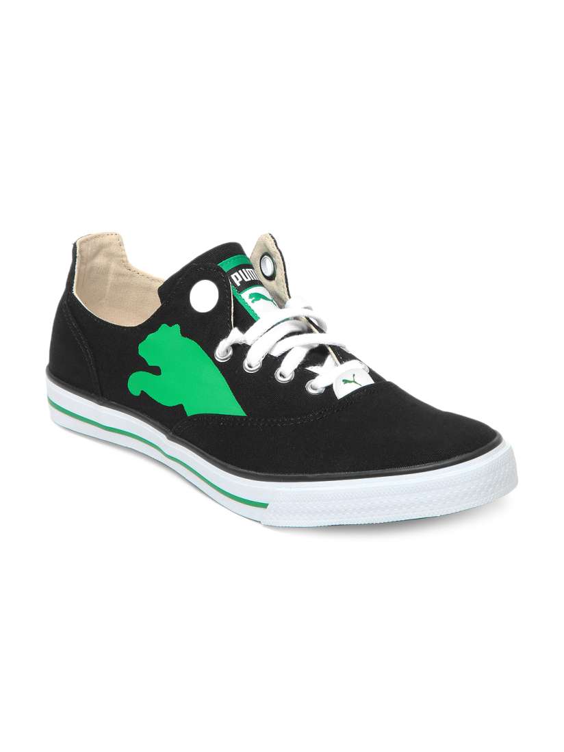 Buy Puma Unisex Black Green Limnos Cat Casual Shoes Casual Shoes for Unisex 171398 Myntra