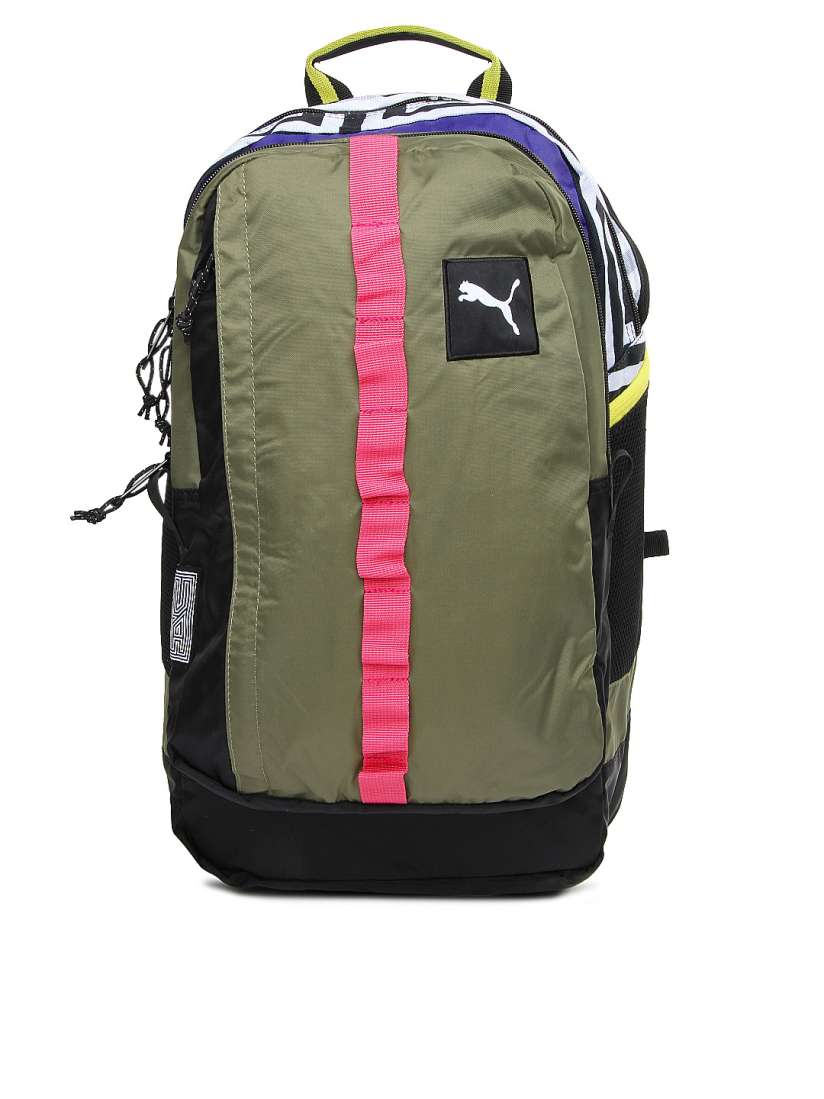 Buy Puma Unisex Olive Green Black PY Fresh Backpack Backpacks for Unisex 246877 Myntra